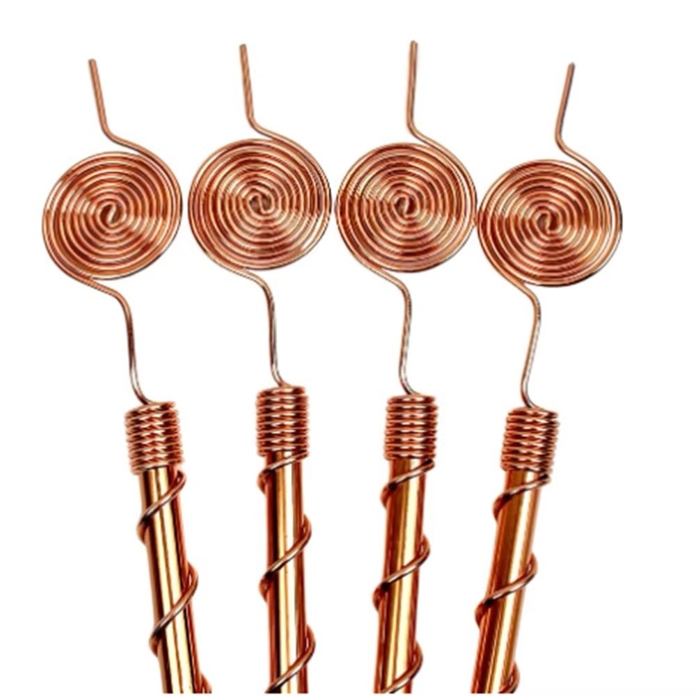 Plant Support Stake - New Spiral Coil Electroculture Plant Stakes