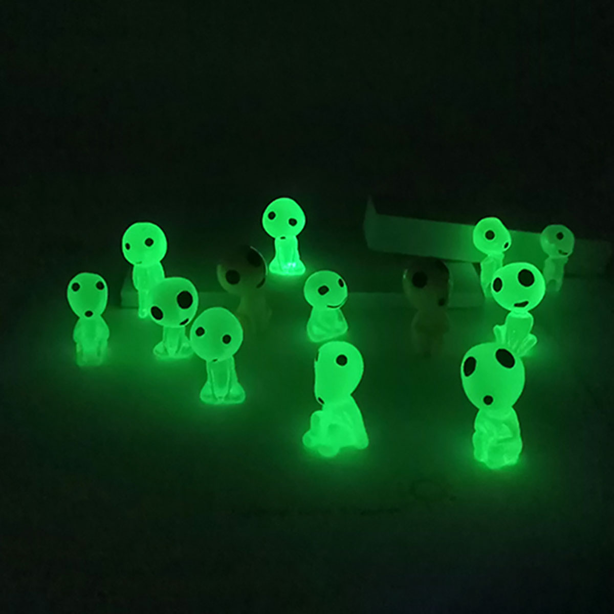 Terracotta Pot - 10Pcs Luminous Elves Mini Figures Fish