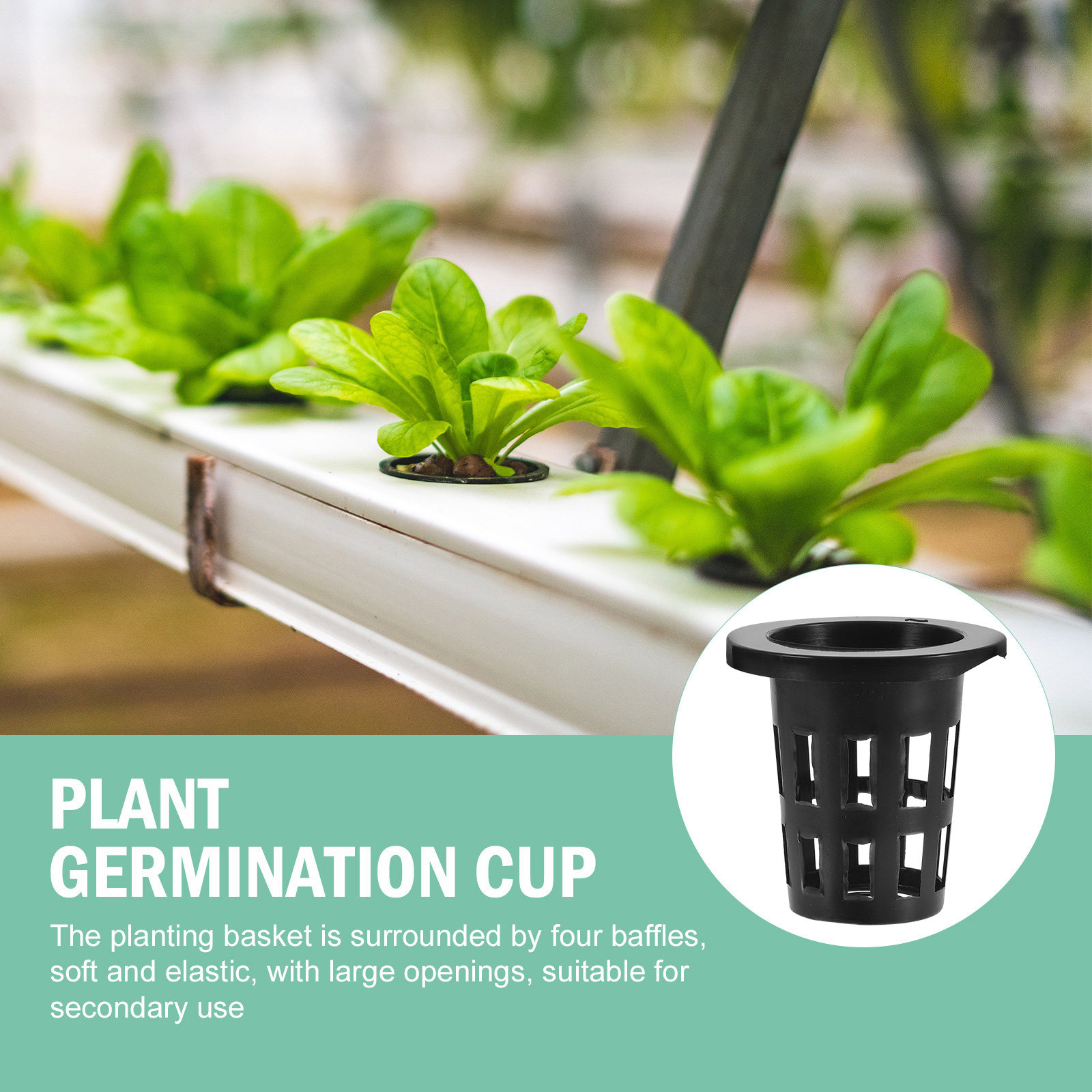 50Pcs Plastic Planting Baskets - đánh giá và giá Plant Pot