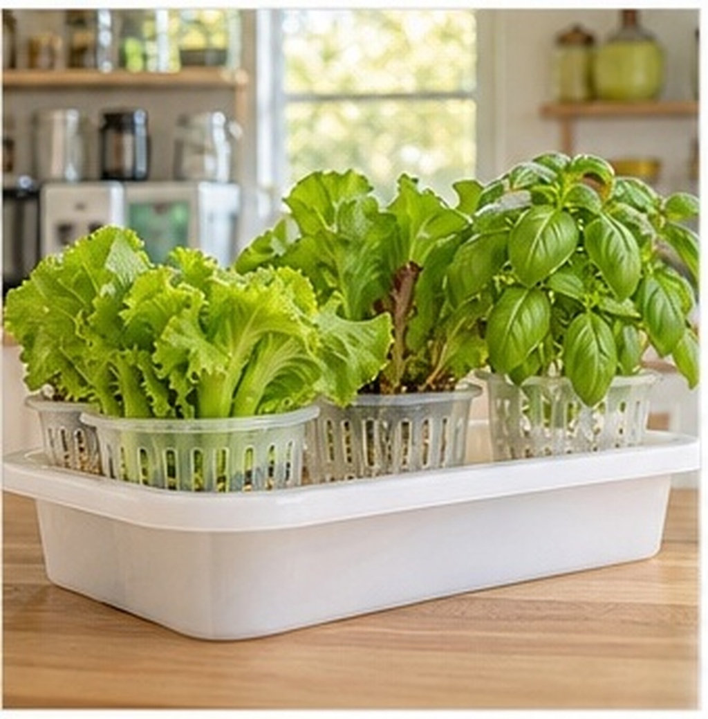 4Pcs Hydroponic Vegetable Cult - đánh giá và giá Indoor Plants