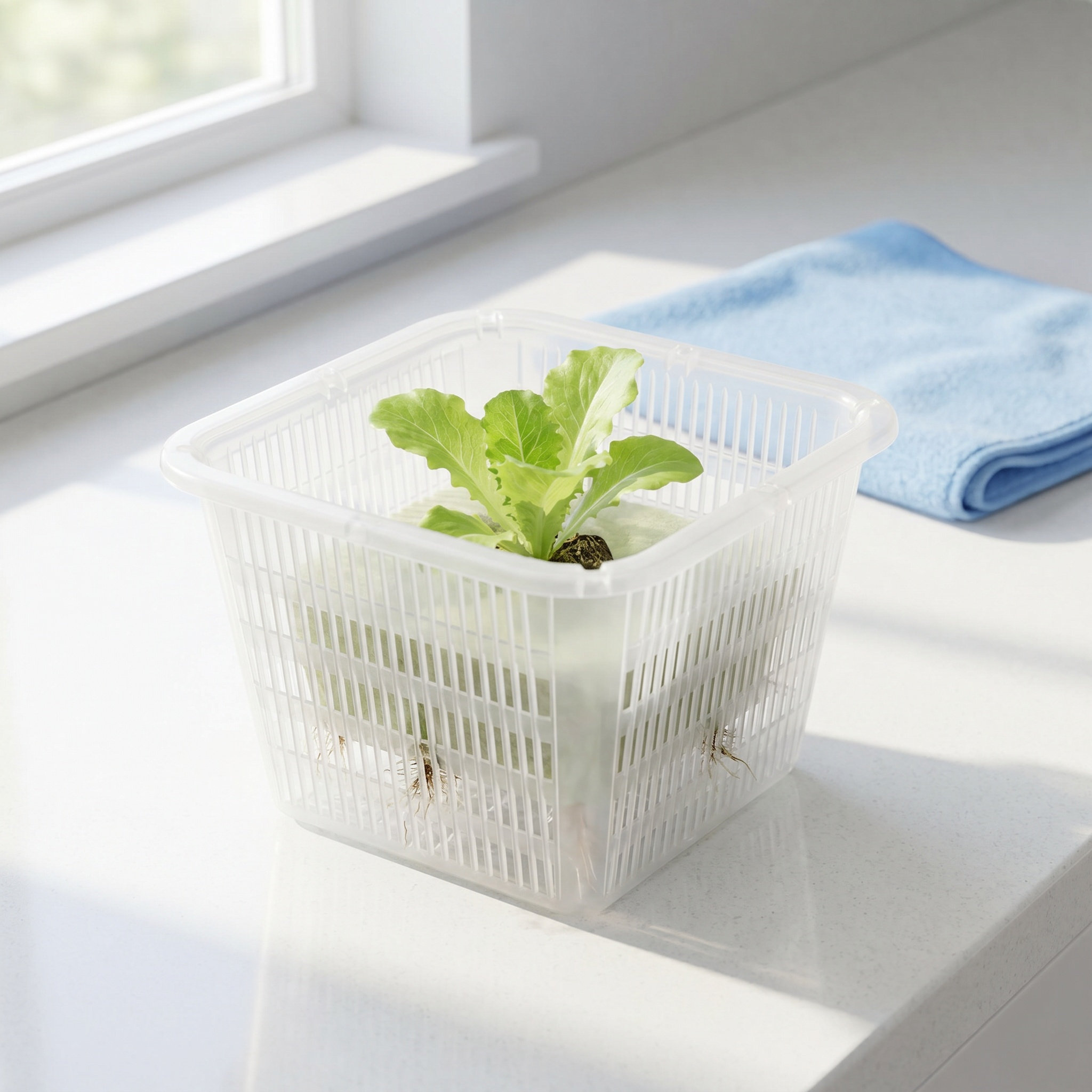 6pcs Square Mesh Hydroponic Ne - đánh giá và giá Indoor Plants