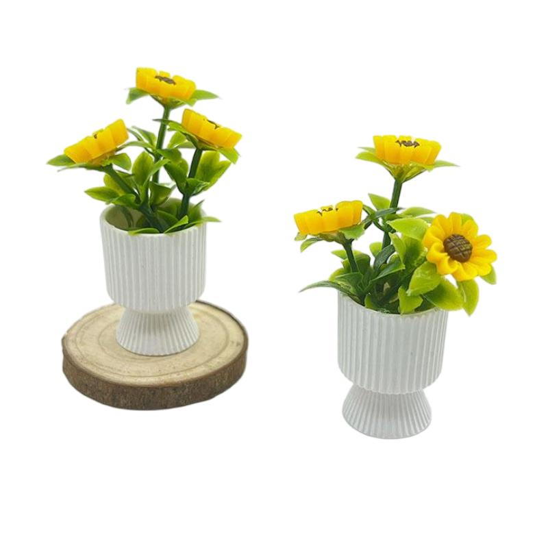 {#} Miniature Sunflower Potted - đánh giá và giá Plant Pot