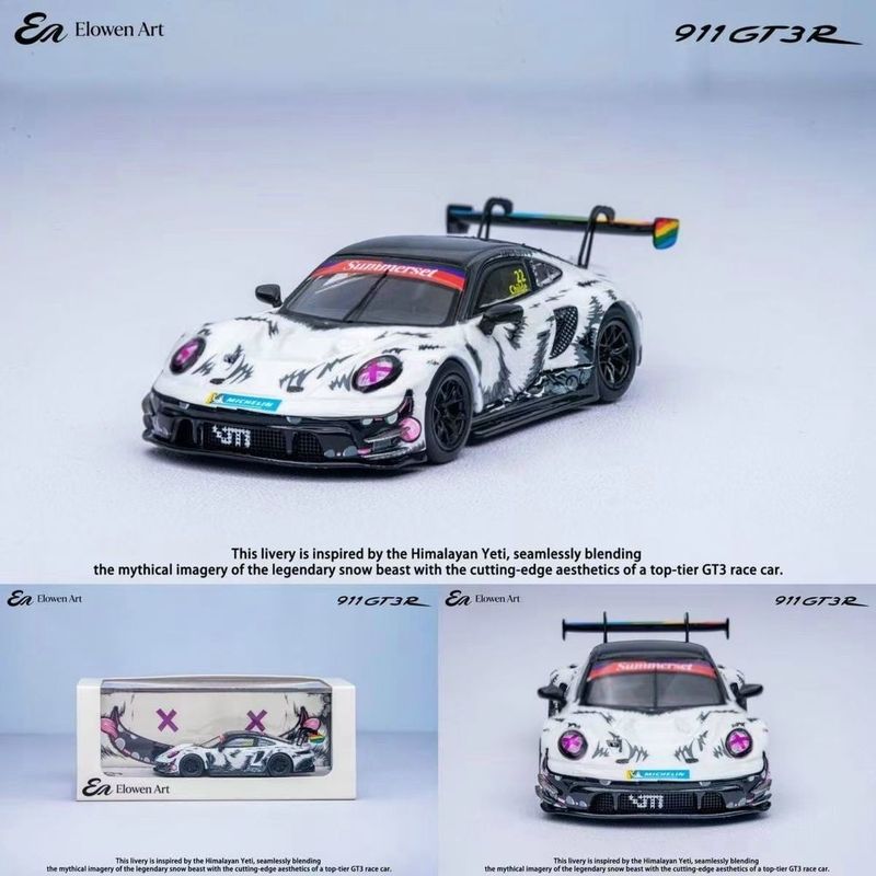 Elowen Art 1/64 Porsche 911 GT - đánh giá và giá Monstera