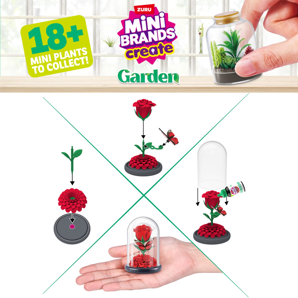 Zuru Miniature Garden Blind Bo - đánh giá và giá Succulent Set