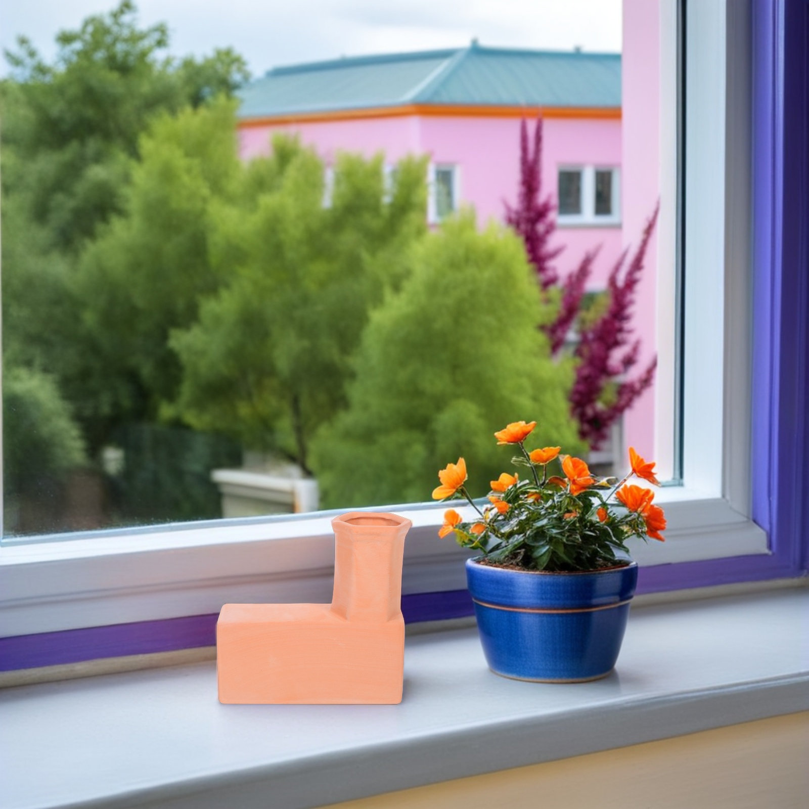 1Pair Terracotta Self Watering - đánh giá và giá Terracotta Pot